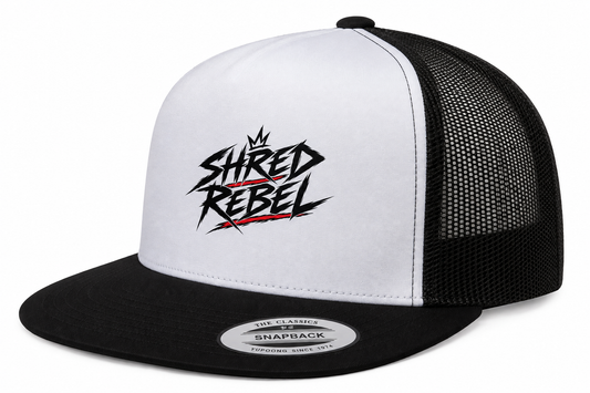 Shred Rebel Trucker Hat — Classic Snapback